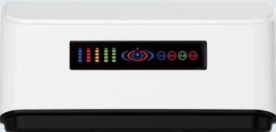 Display del Cellflux One: indicadores de estado de filtros y operación del equipo